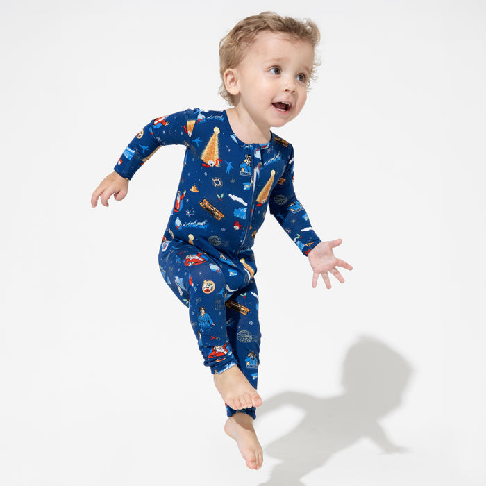The Polar Express™ Bamboo Convertible Footie