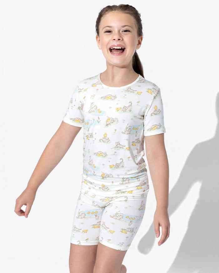 Tiny Tails Tales Bamboo Kids Pajama Short Set