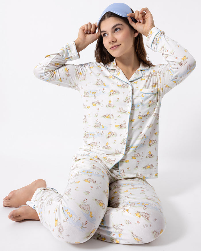 Tiny Tails Tales Bamboo Women's Pajama Set