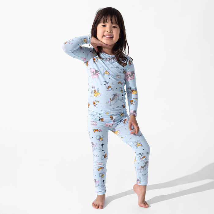 Tom & Jerry: Home Sweet Home Bamboo Kids Pajamas
