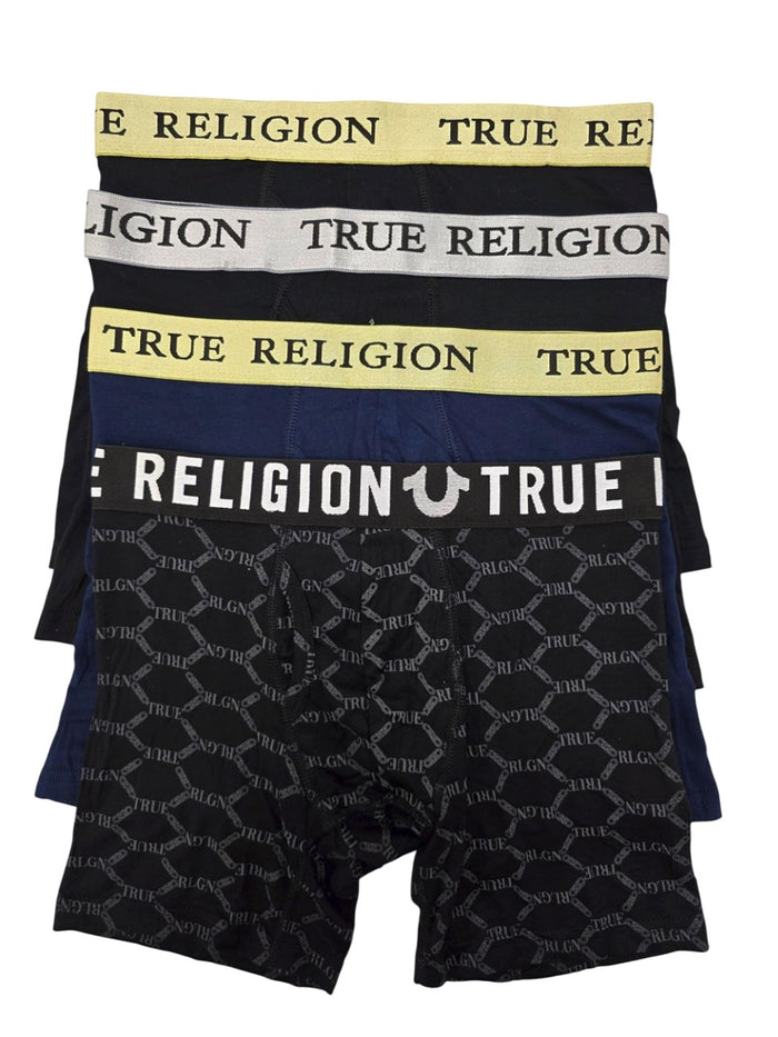 True Religion Modal Boxer Briefs 4-Pack - 4MB2232TR3