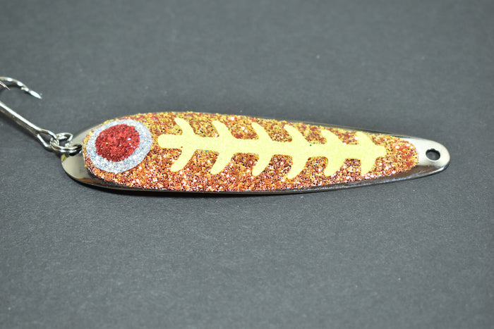 Hyperspoonz Hyper Vis Tape lure Slamon Trout Trolling Spoon