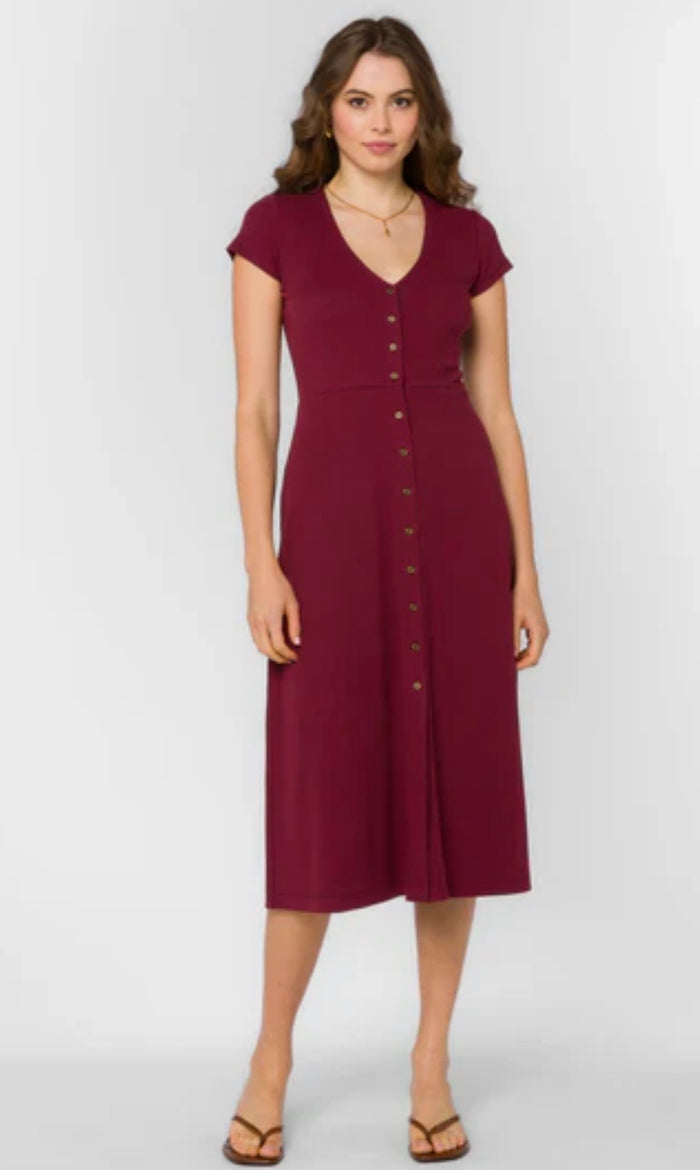 VELVET HEART Lakelyn Mulberry Dress