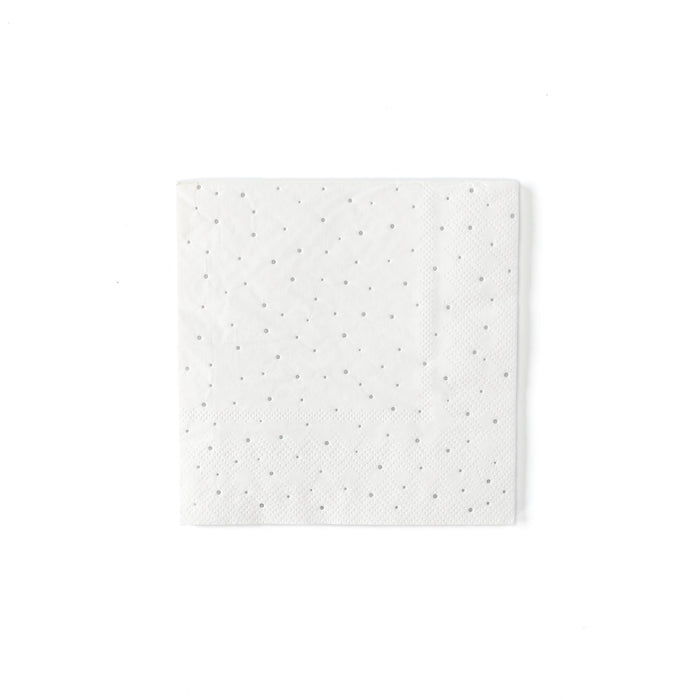 Winter White Mini Dot Napkin