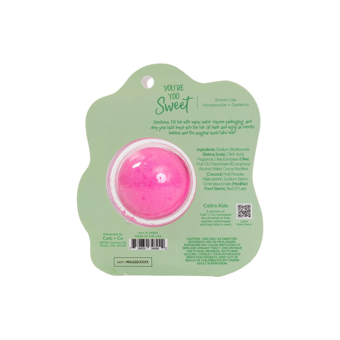 You're Too Sweet Clamshell Bath Bomb
