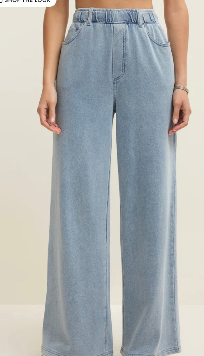 ZSUPPLY ENTOURAGE KNIT DENIM PANT