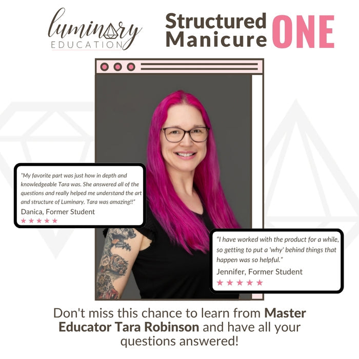 10/19/26 "Structured Manicure ONE" Certification Class