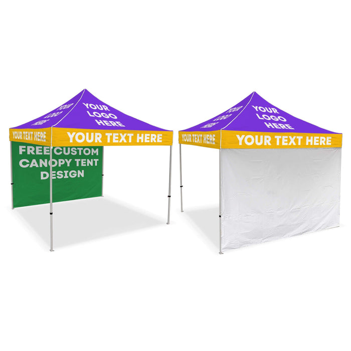 Frame + Canopy Top / Back Wall / Single-Sided Walls