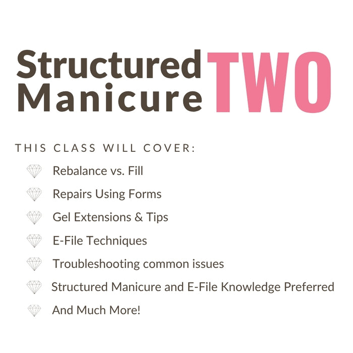 11/16/26 "Structured Manicure TWO" Certification Class