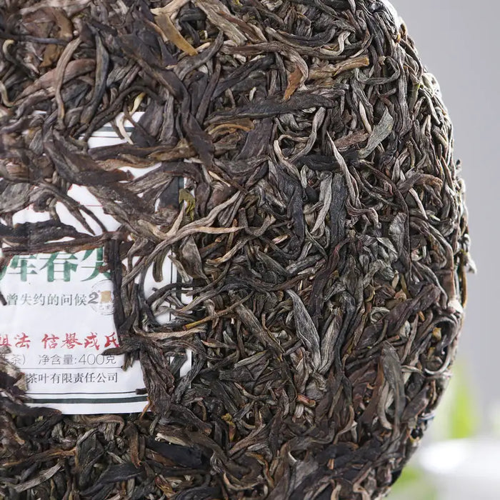 2021 MengKu RongShi Chun Jian (Spring Bud) Cake 400g Puerh Raw Tea Sheng Cha - photo 4
