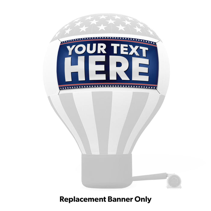 Replacement Banner (NO Blower) / Add Banner