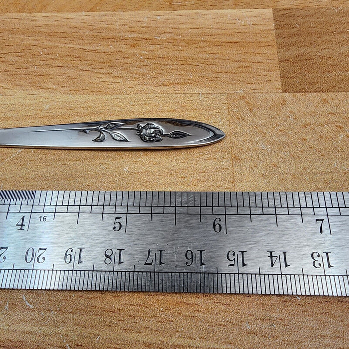 4 Oneida MY ROSE Cocktail Seafood Fork Community Stainless Flatware 6 1/4" 16cm