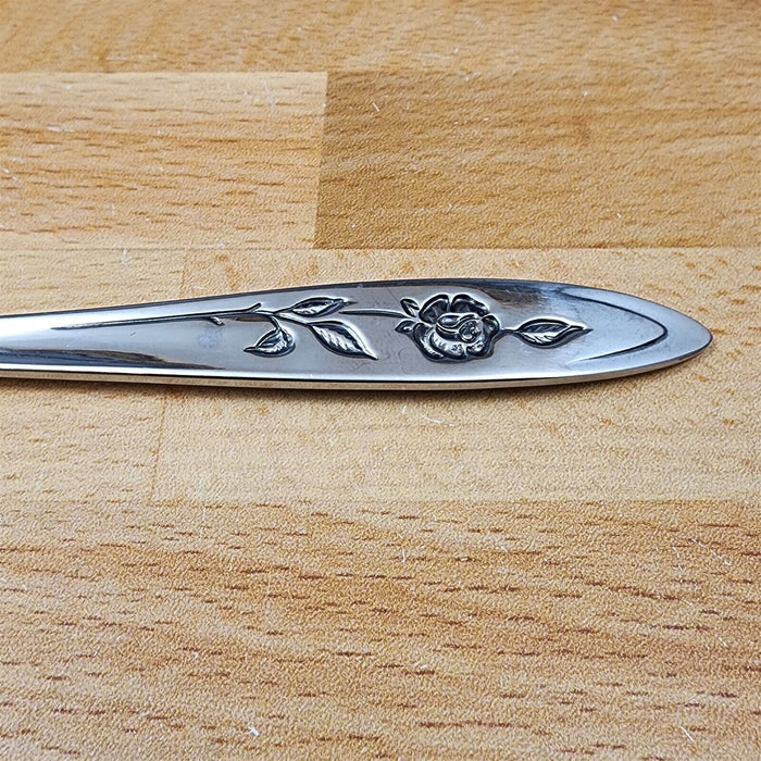 4 Oneida MY ROSE Cocktail Seafood Fork Community Stainless Flatware 6 1/4" 16cm