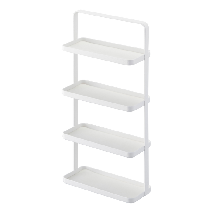 4 Tier White Serving Tray