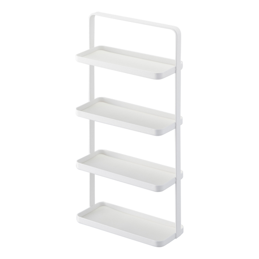 4 Tier White Serving Tray