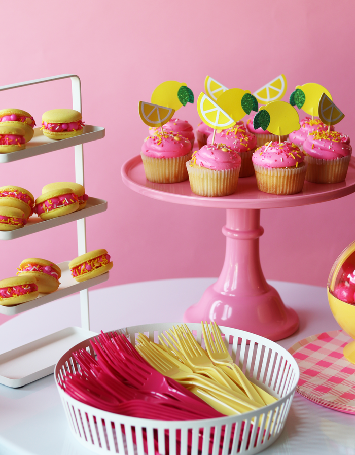 4 Tier White Serving Tray