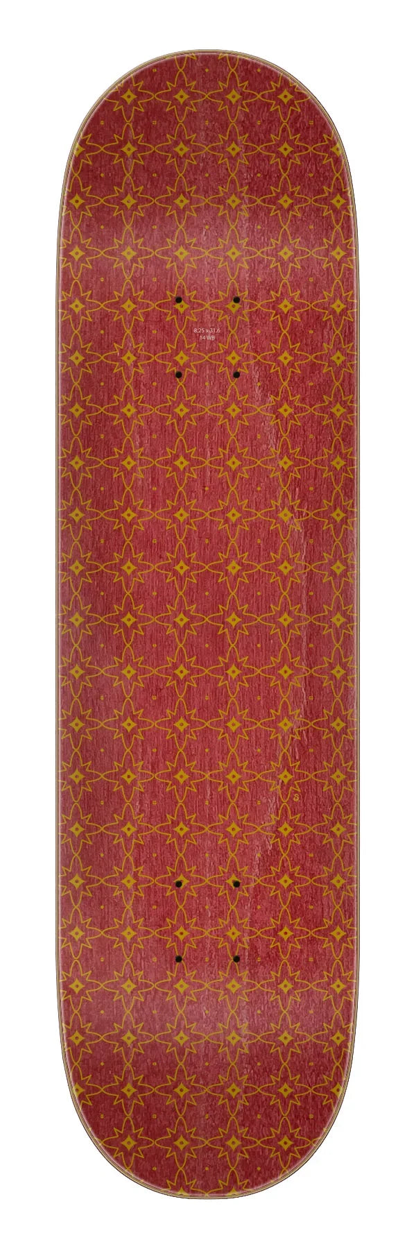 Santa Cruz 8.25in Fabiana Delfino Ouroboros skateboard deck angled view