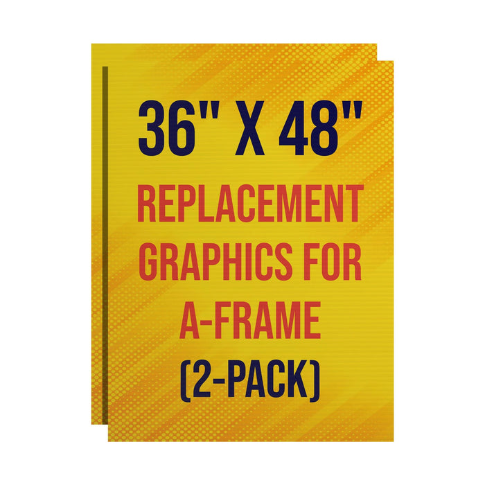 36in x 48in / 2-Signs