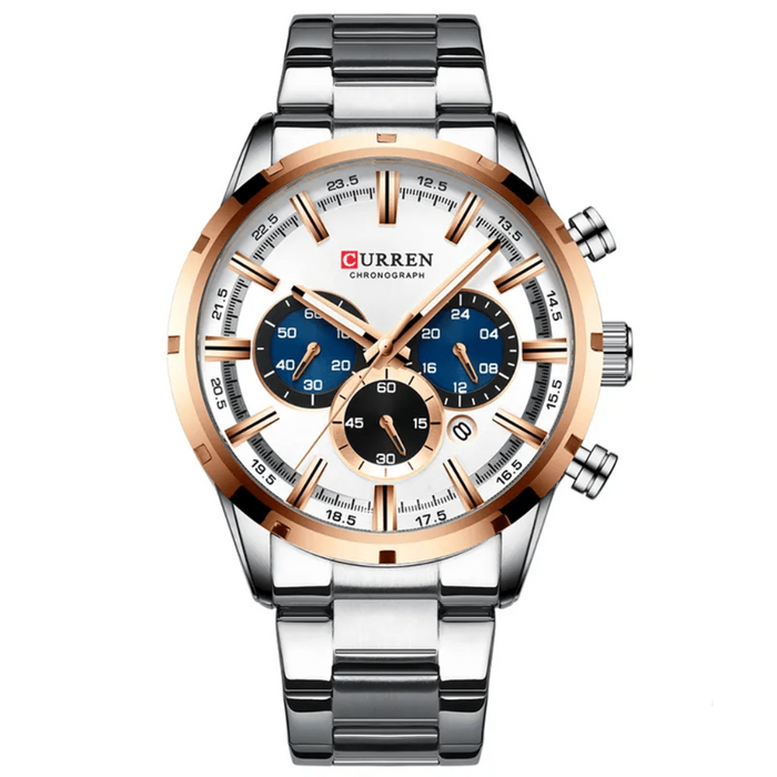 ALDENBROOK STAINLESS STEEL WATCH