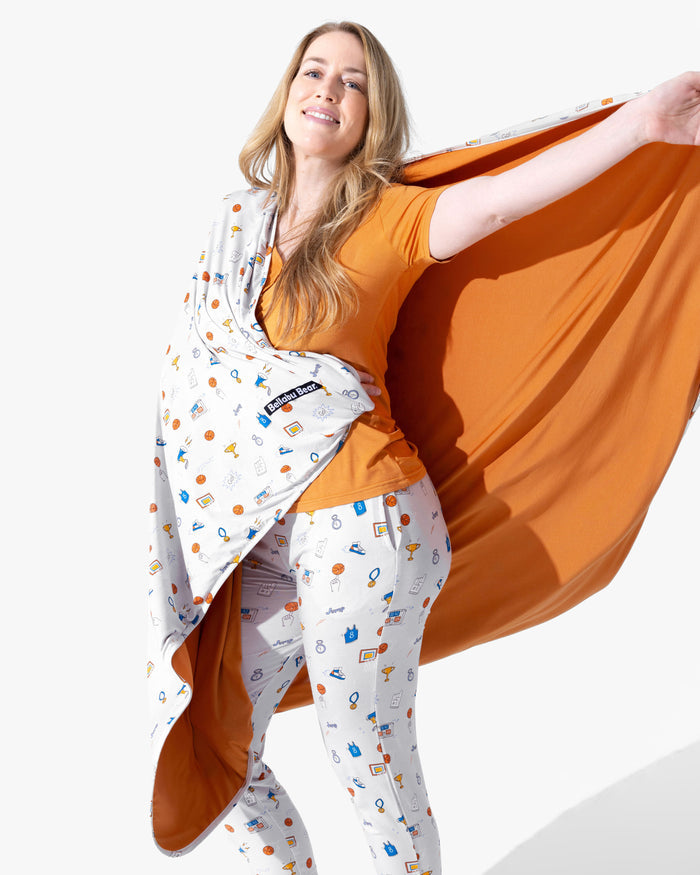 All Star Basketball Bamboo Blanket