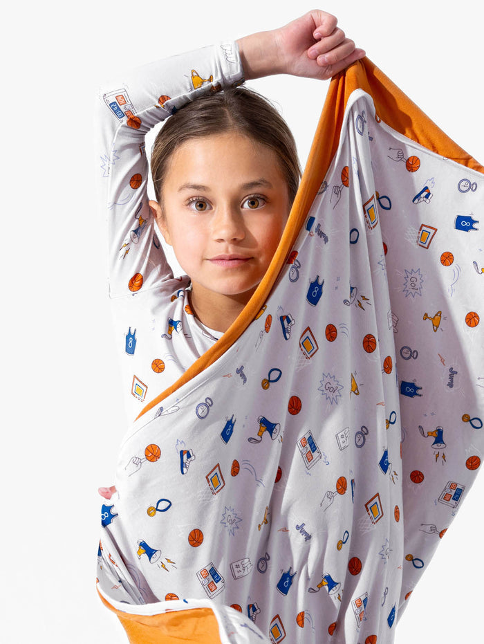 All Star Basketball Bamboo Blanket