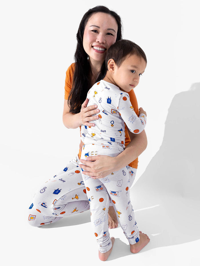 All Star Basketball Bamboo Women's Pajama Set