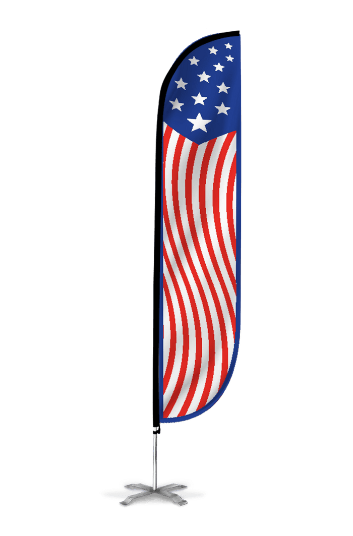 American Flag Old Glory Vertical / 12'