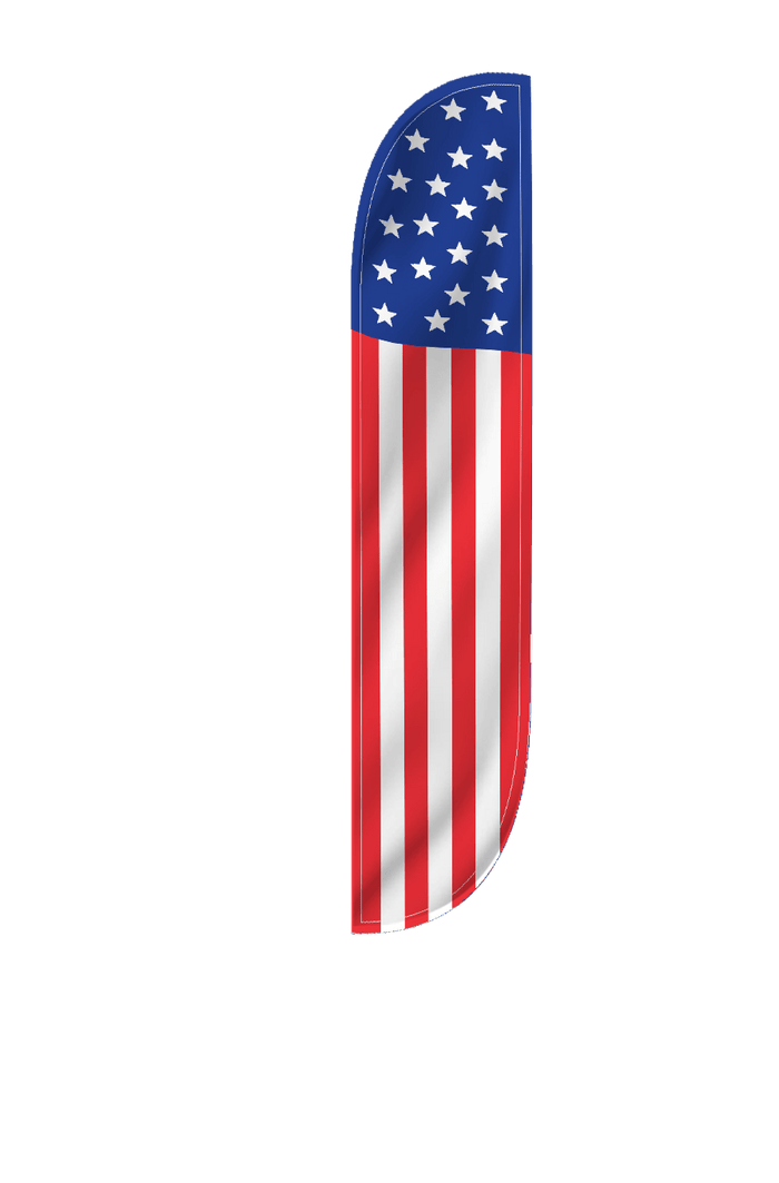 American Flag Feather Flag