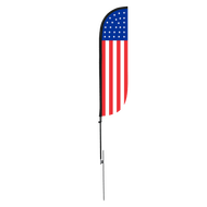 American Flag Feather Flag