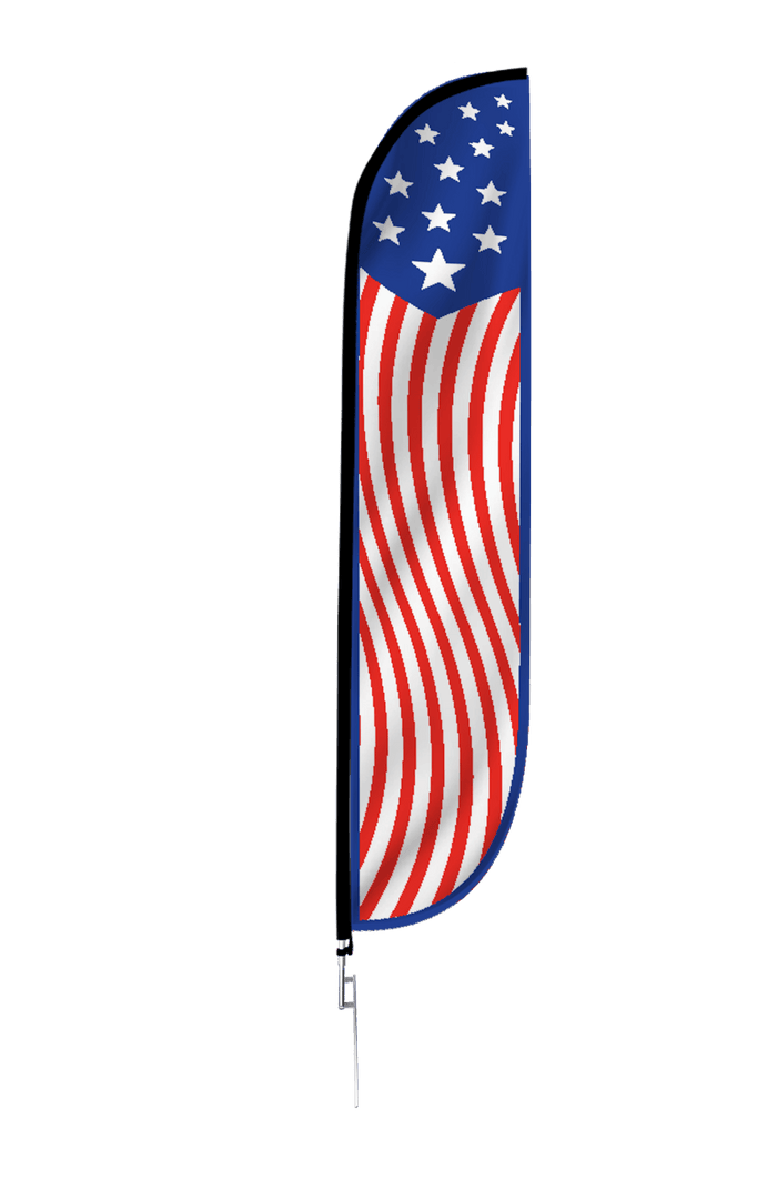 American Flag Feather Flag