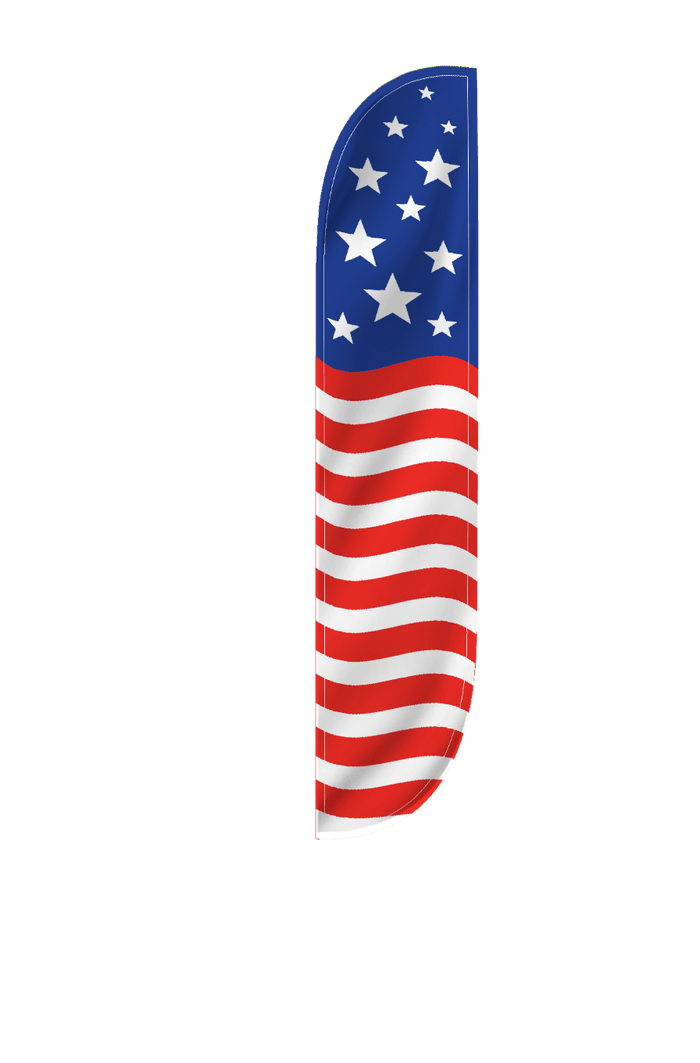 American Flag Feather Flag