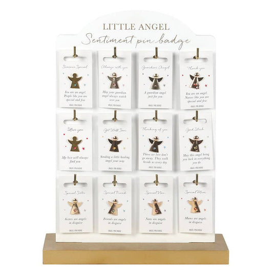 Angel Sentiment Pin