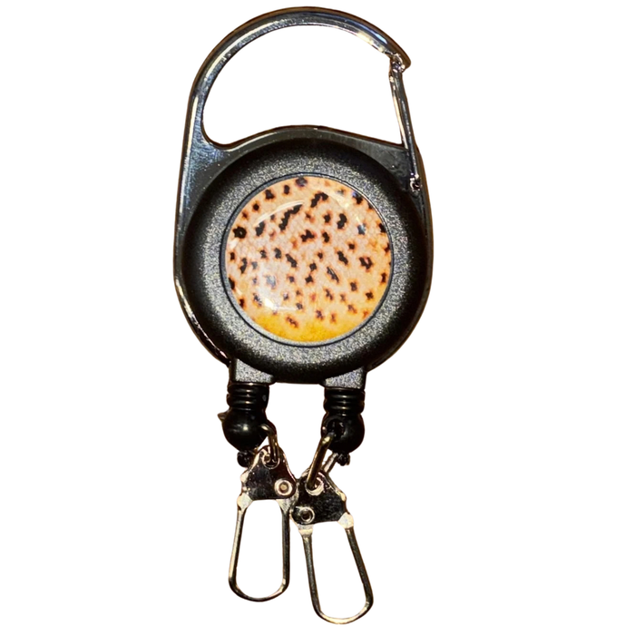Anglers Accessories Dual Clip on Retractor