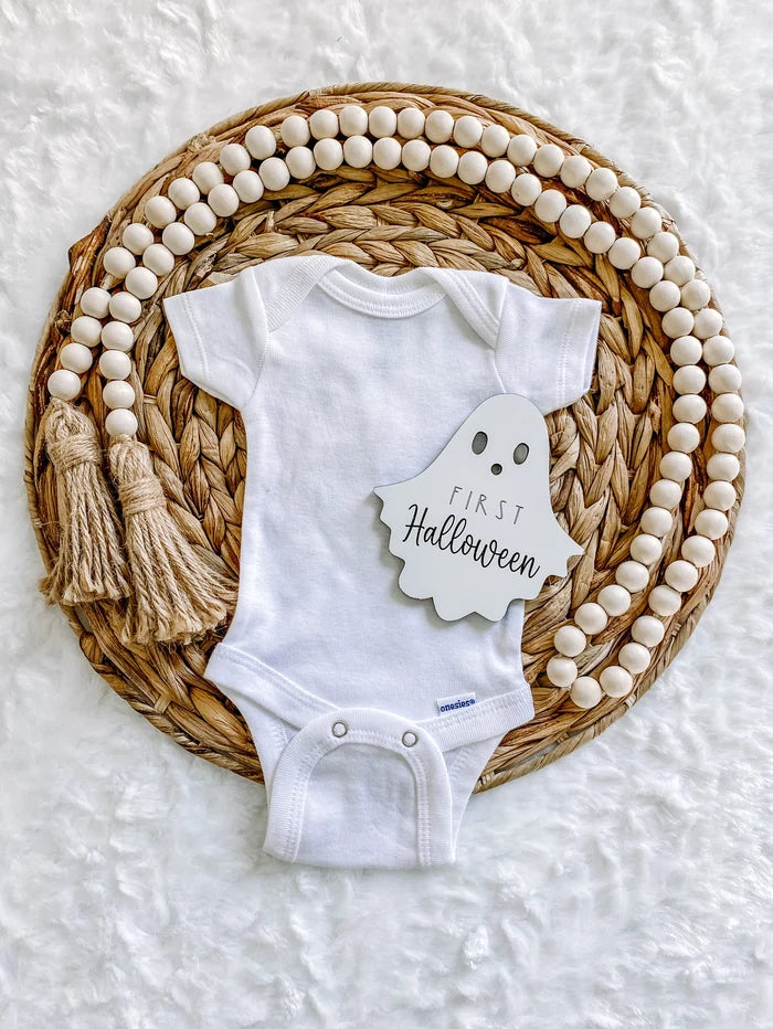Baby's First Halloween Milestone Sign