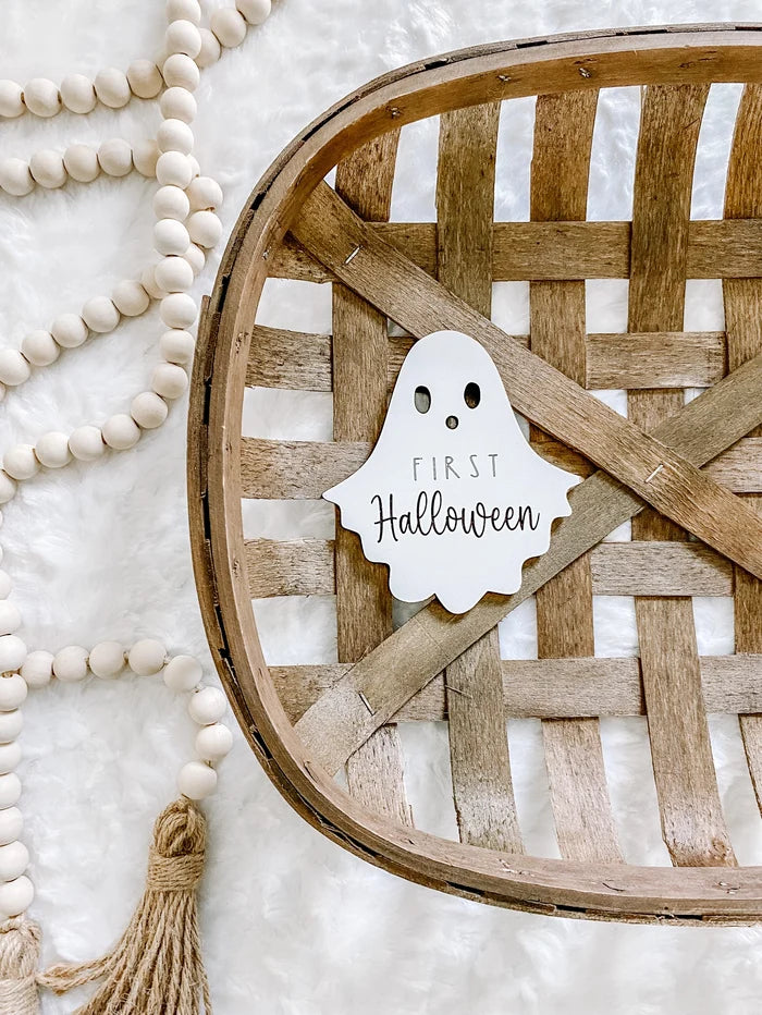 Baby's First Halloween Milestone Sign