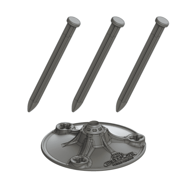 Balloon Megaplate Ground Stake Plate