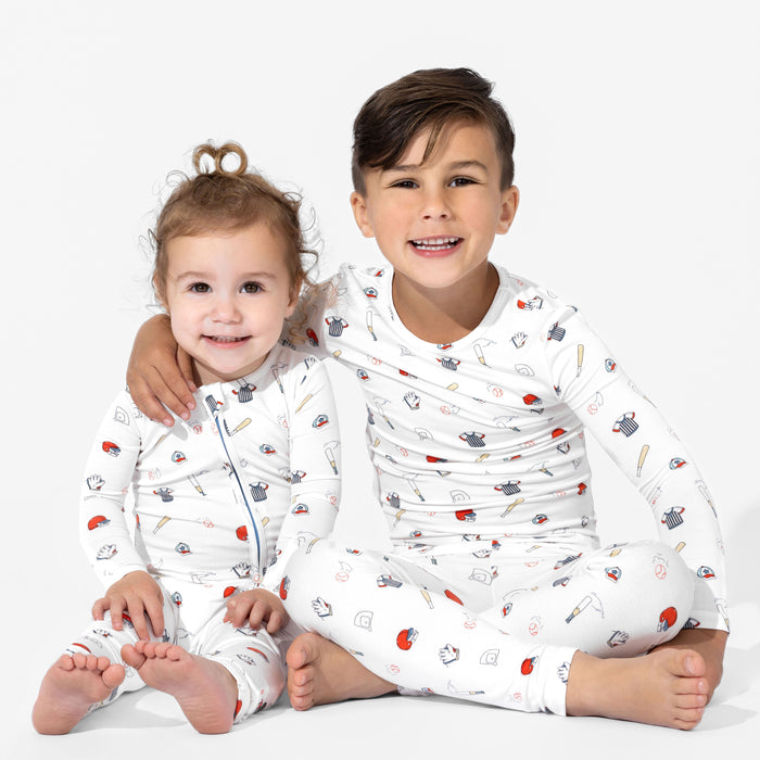 Baseball Bamboo Kids Pajamas