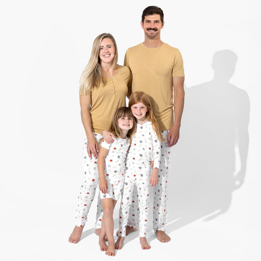 Baseball Bamboo Women's Pajama Set