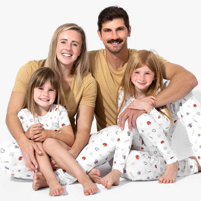 Baseball Bamboo Women's Pajama Set