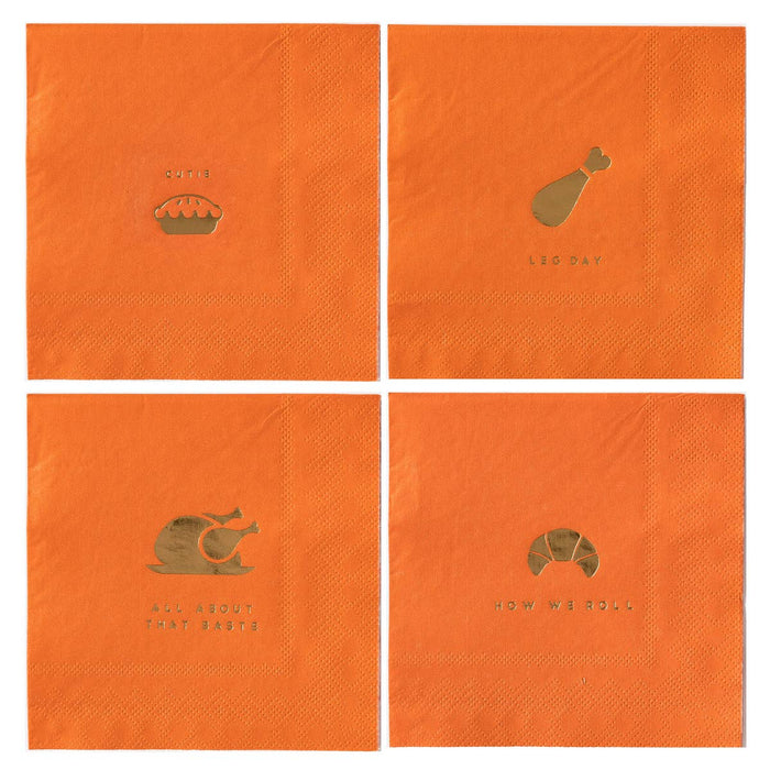Basic Harvest Icon Napkins