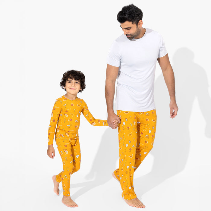 Basketball Bamboo Men's Pajama Set