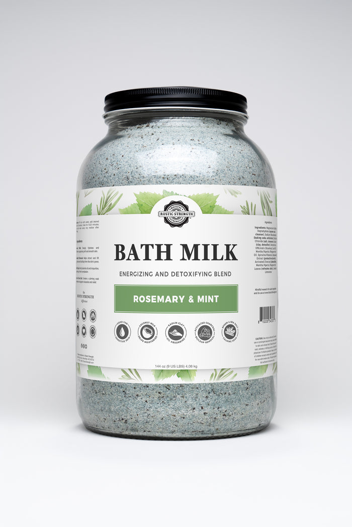 Bath Milk | Rosemary & Mint - Rustic Strength