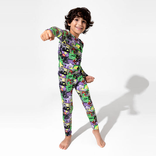 Batman Baddies Bamboo Kids Pajamas