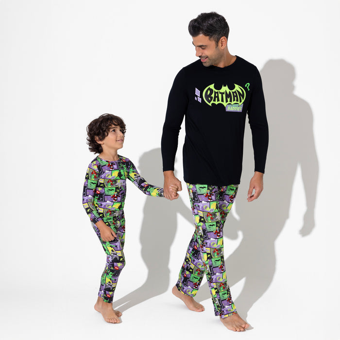 Batman Baddies Bamboo Kids Pajamas