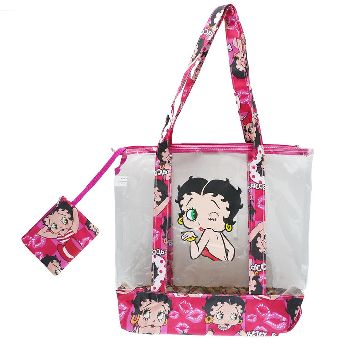 Betty Boop Clear Shopping Bag 17" - BPT317