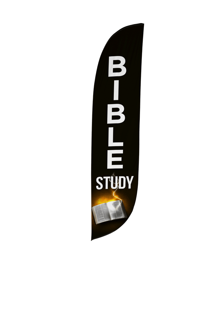 Bible Study Feather Flag