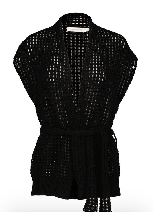 BISHOP & YOUNG COASTAL BELTED CARDI