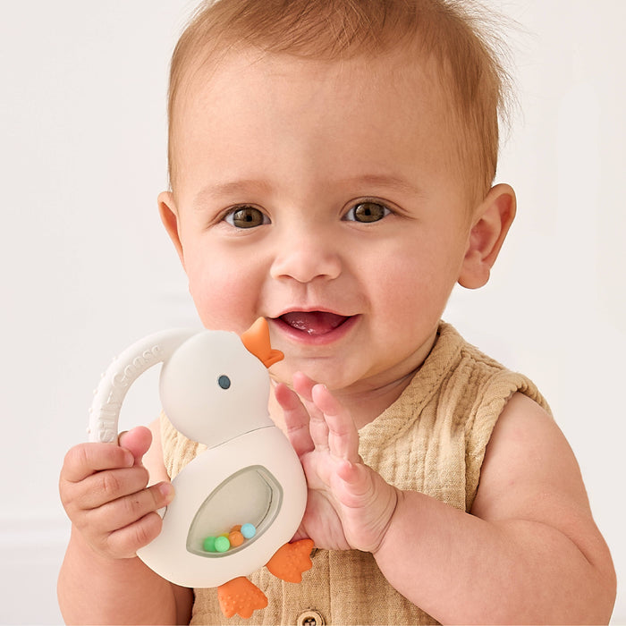 Bitzy Shake™ - Silicone Teether with Rattle