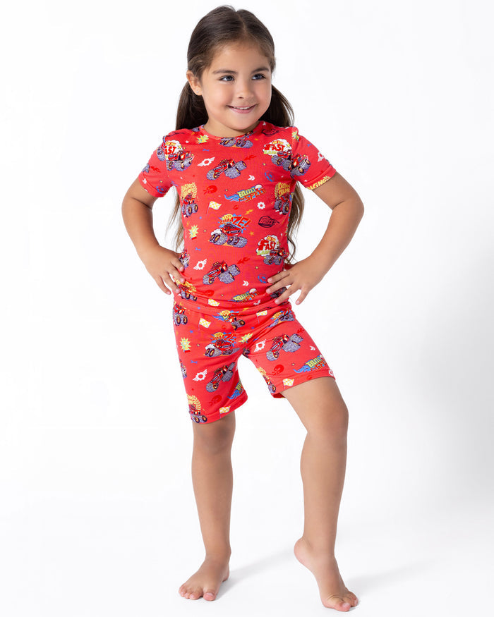 Blaze and the Monster Machines: Racing Champs Bamboo Kids Pajama Short Set