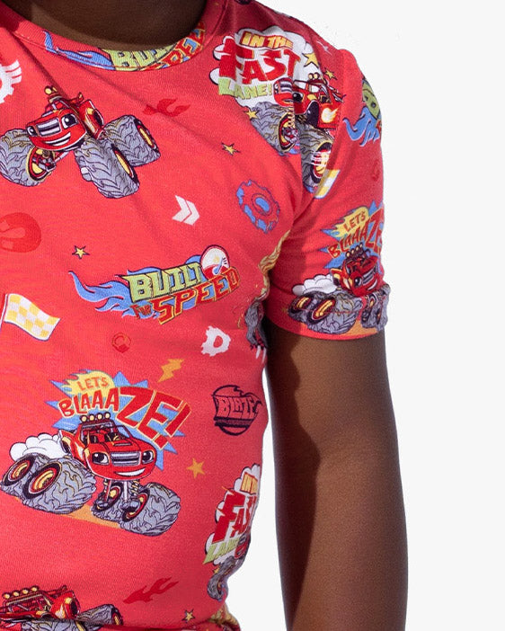 Blaze and the Monster Machines: Racing Champs Bamboo Kids Pajama Short Set